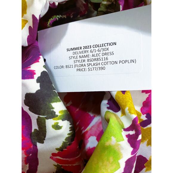 MISA LOS ANGELES Alec Dress Flora Splash Size XS - Picture 9 of 9